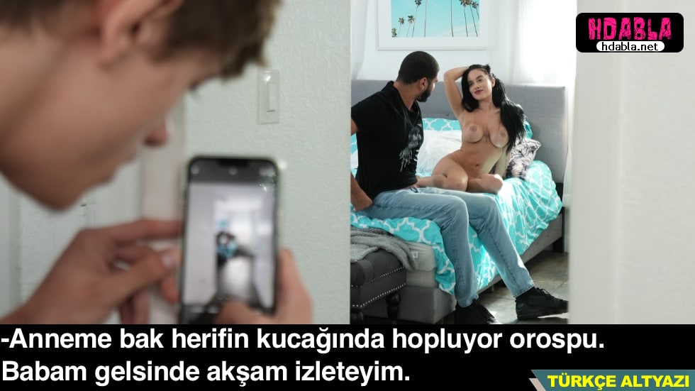 Kocamı aldatıyordum Oğlum görüp video çekmiş Beni ispiyonlayacak