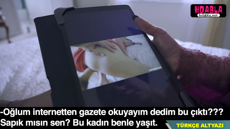 Annem tabletimi almış olgun kadın pornosu izlediğimi öğrenmiş