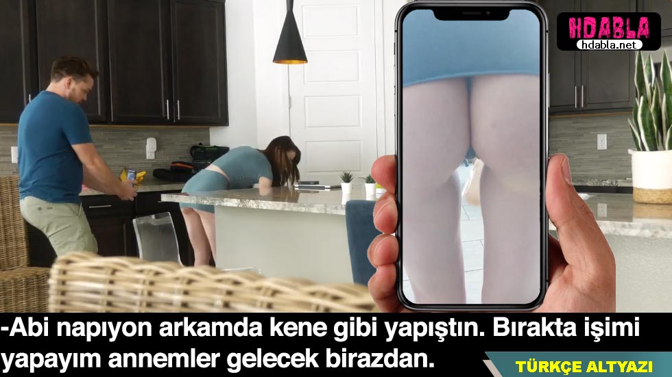 Kız kardeşim temizlik yaparken etek altı görüntülerini çektim